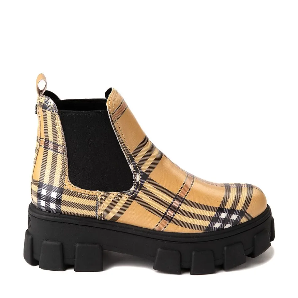 Circus by Sam Edelman Boot- Darielle Yellow Plaid Boot