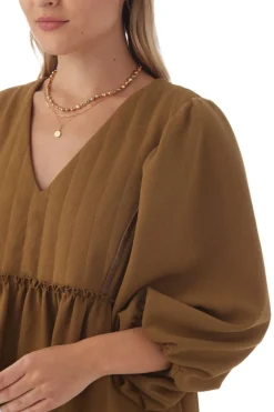 Crosby By Mollie Burch Mini- Addison Dress - Sepia