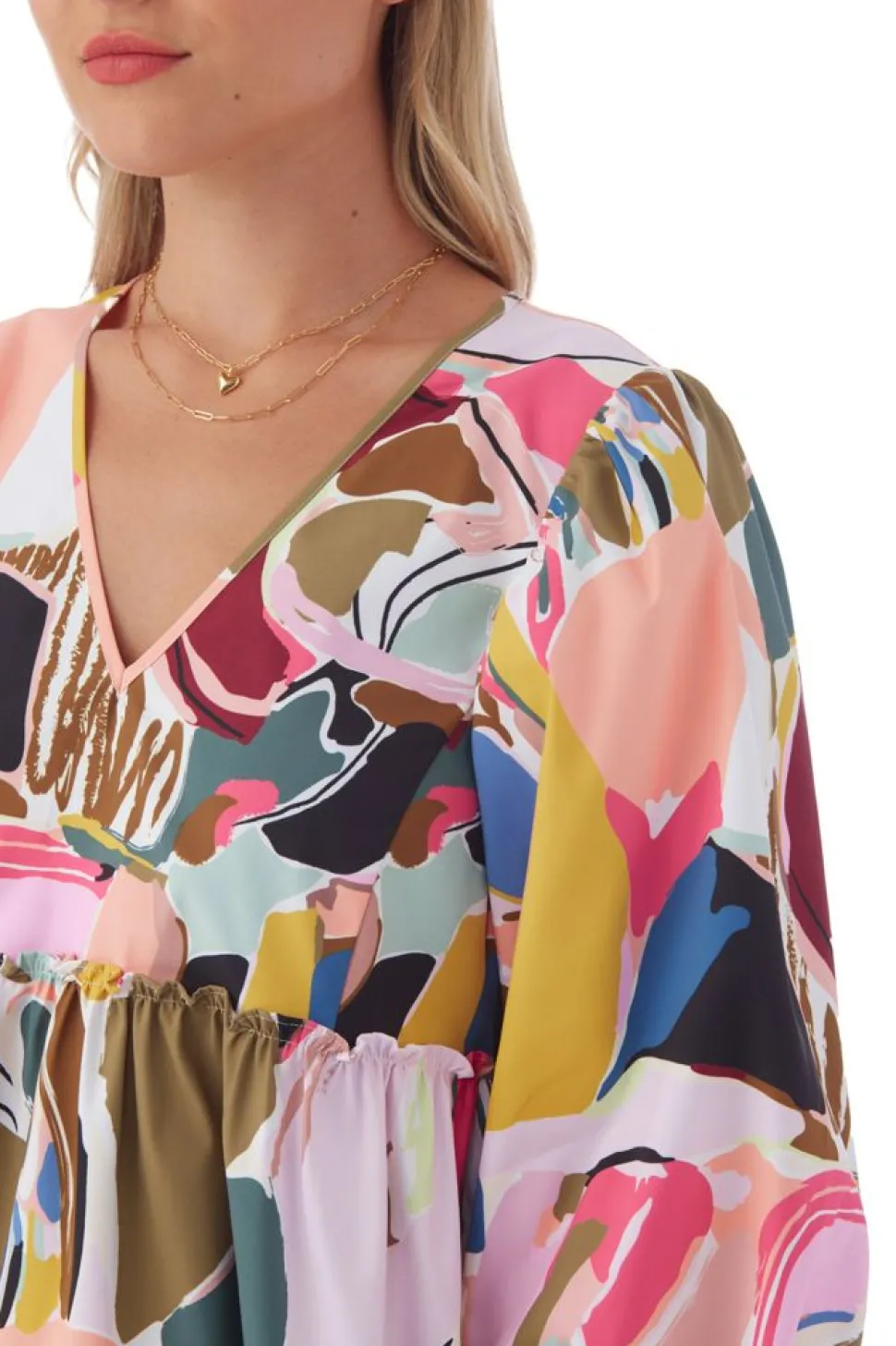 Crosby By Mollie Burch Mini- Addison Dress - Abstract Expression