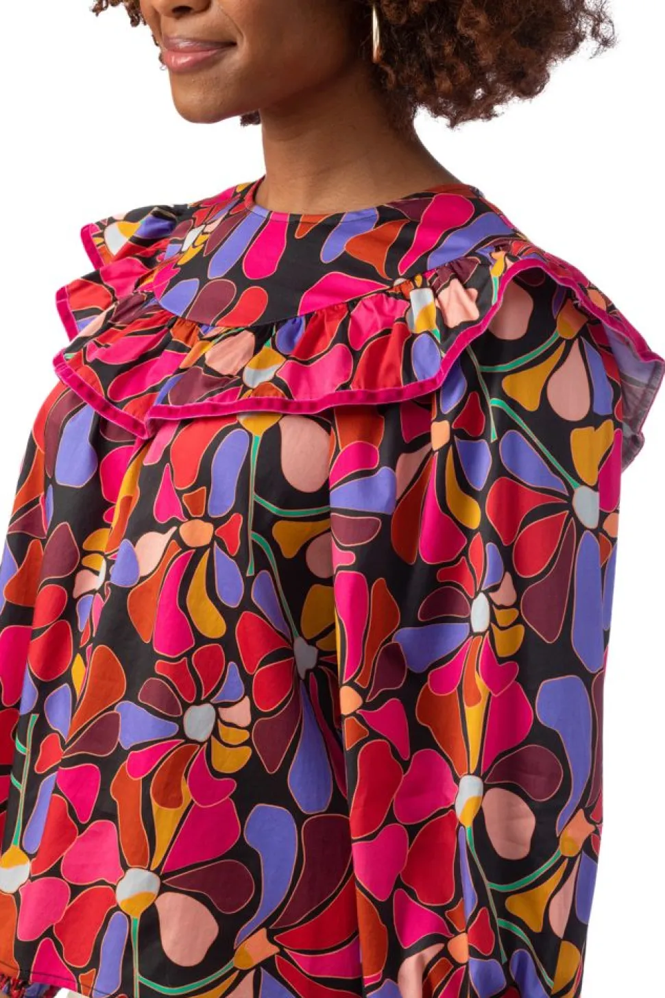 Crosby By Mollie Burch Blouses- Francine Top Daily Disco