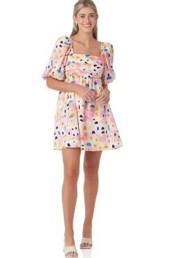 Crosby By Mollie Burch Mini- Hunter Dress Caldera