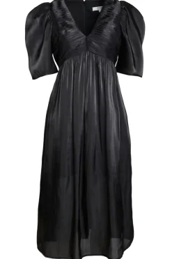 Crosby By Mollie Burch Midi- Marley Dress Black