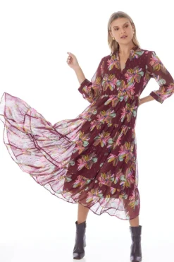 Crosby By Mollie Burch Maxi- Macrostie Dress - Gallery Floral