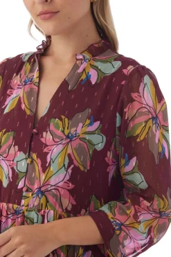 Crosby By Mollie Burch Maxi- Macrostie Dress - Gallery Floral