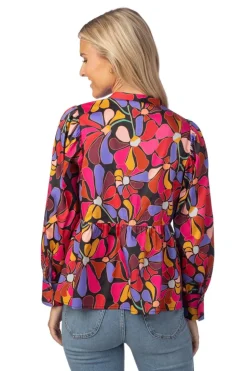 Crosby By Mollie Burch Blouses- Renny Top Daily Disco