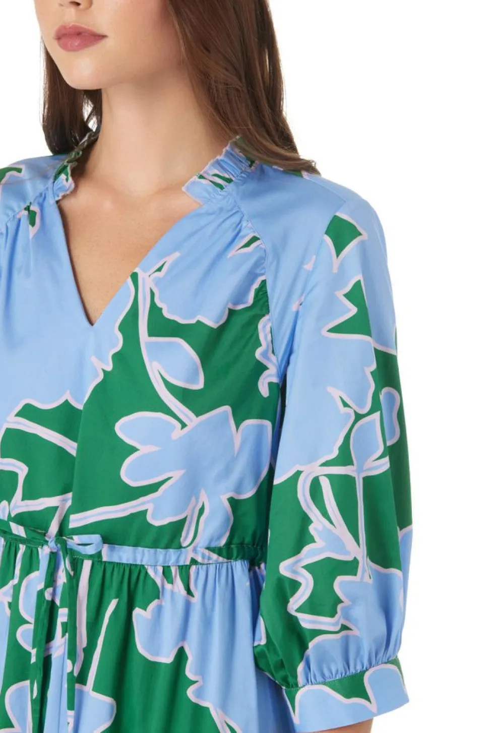 Crosby By Mollie Burch Midi- Tallie Dress Floral Figure