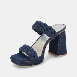 Dolce Vita Heel- Ashby Indigo Platform
