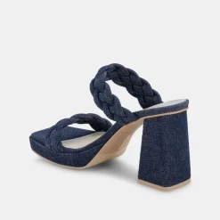 Dolce Vita Heel- Ashby Indigo Platform