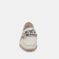 Dolce Vita Loafers/Oxfords- Crys White Loafer