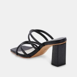 Dolce Vita Heel- Patsi Black Heel Sandal