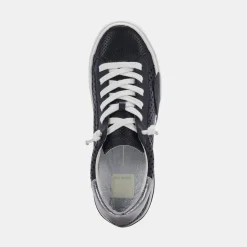 Dolce Vita Sneaker- Zina Black Perforated