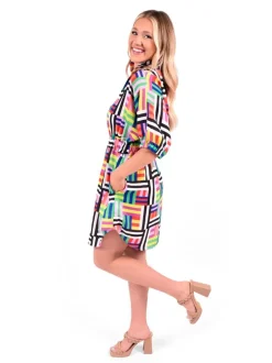 Emily McCarthy Mini- Palmer Dress Mardis