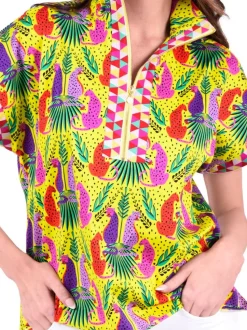 Emily McCarthy Blouses- Poppy Pullover Peekaboo