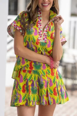 Emily McCarthy Blouses- Poppy Pullover Peekaboo