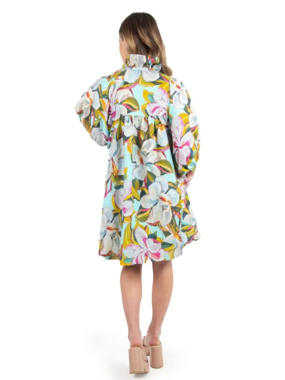 Emily McCarthy Mini- Stella Dress Magnolia