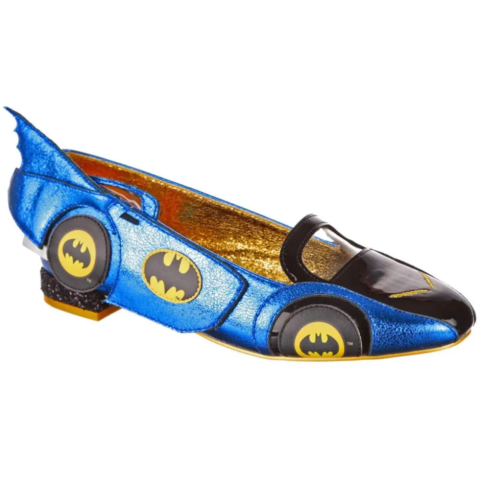 Irregular Choice Flat- Batmobile Kicks