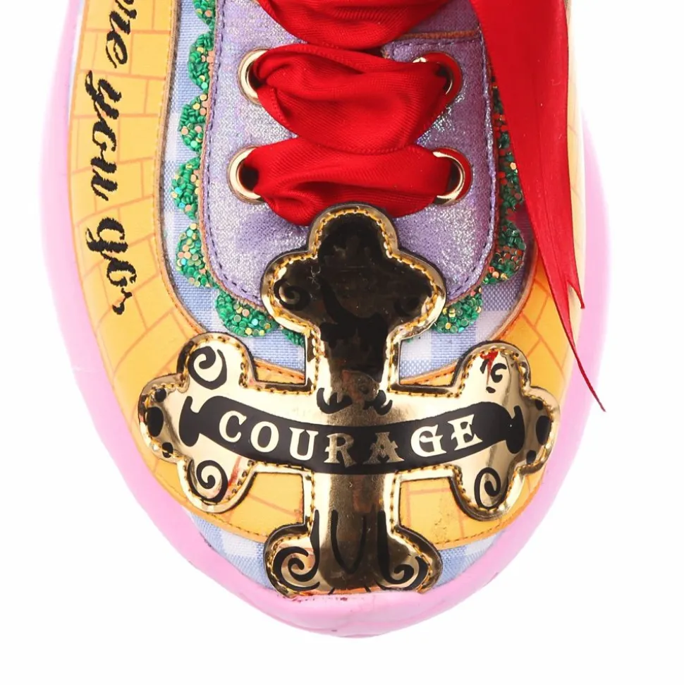 Irregular Choice Sneaker- Brains, Heart And Courage