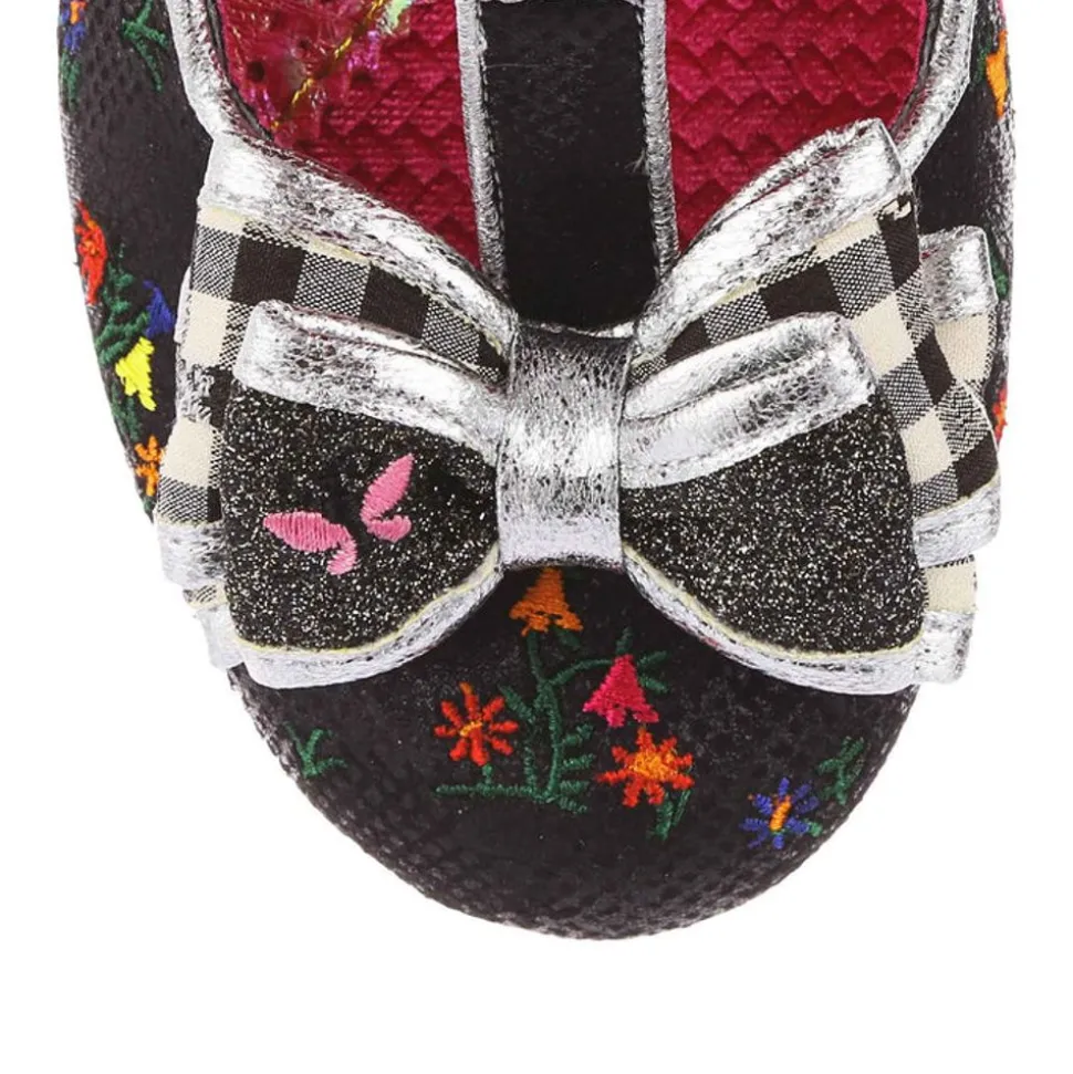 Irregular Choice Heel- Catching Butterflies Heel