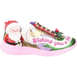 Irregular Choice Sneaker- Checking It Twice