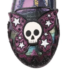 Irregular Choice Flat- Deadly Kiss