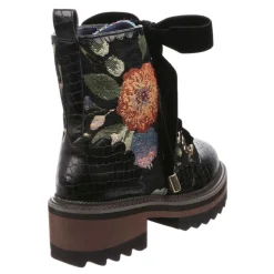 Irregular Choice Boot- Morning Stroll Black