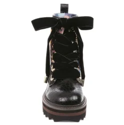 Irregular Choice Boot- Morning Stroll Black