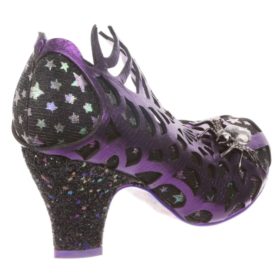 Irregular Choice Heel- On The Web Purple