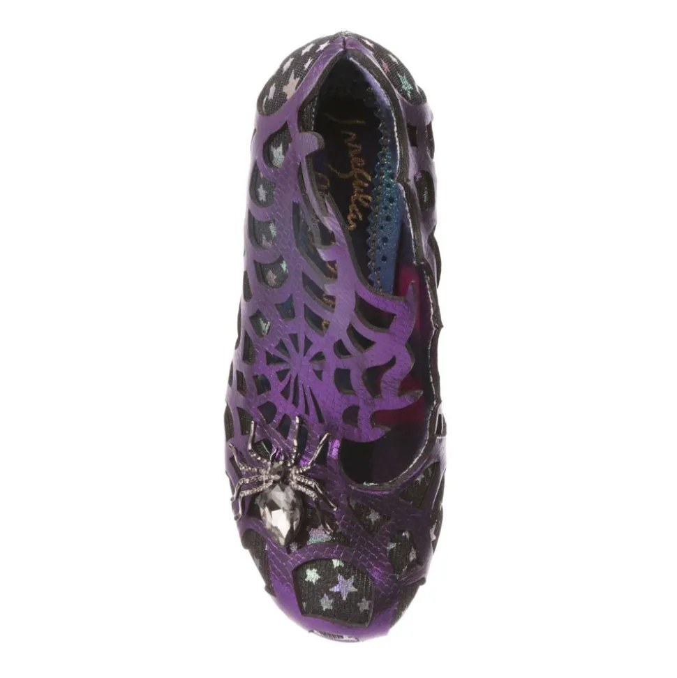 Irregular Choice Heel- On The Web Purple
