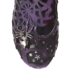 Irregular Choice Heel- On The Web Purple