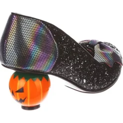 Irregular Choice Heel- Pumpkin Patch Black