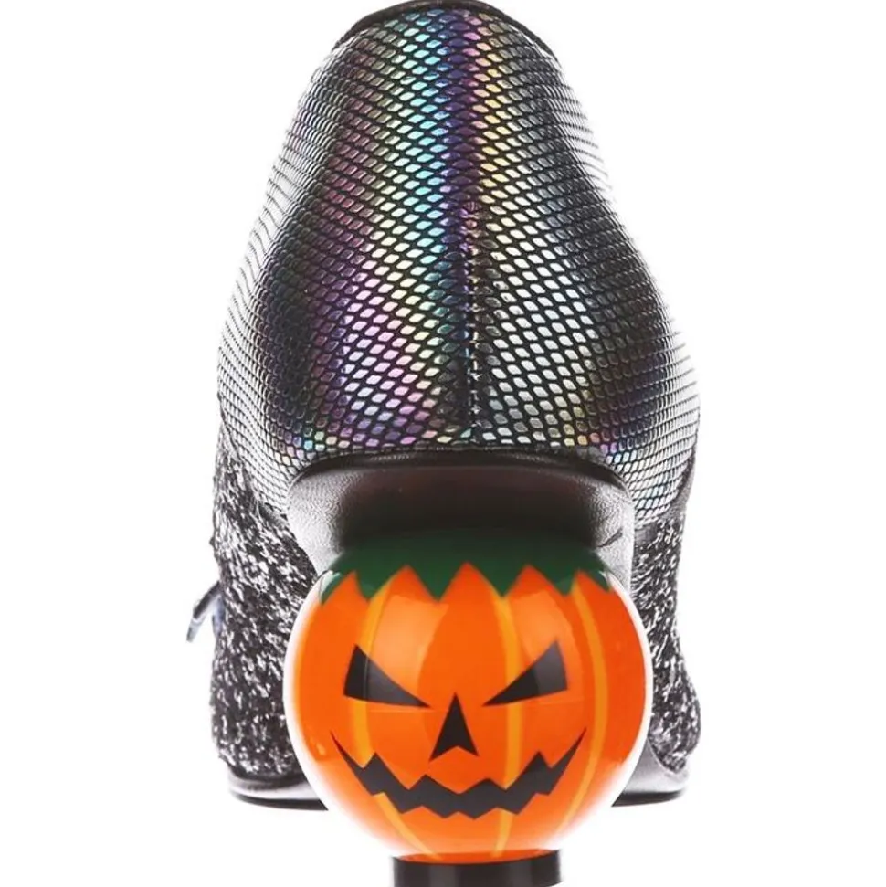 Irregular Choice Heel- Pumpkin Patch Black