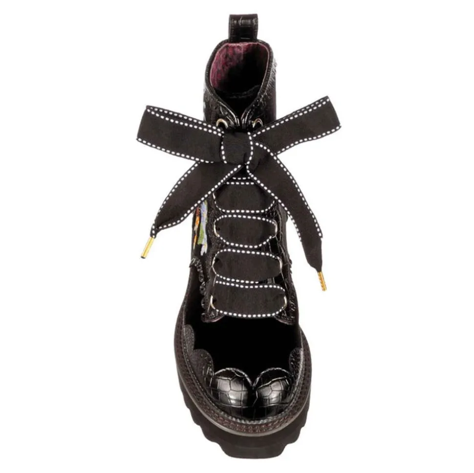 Irregular Choice Boot- Sleepy Squirrel