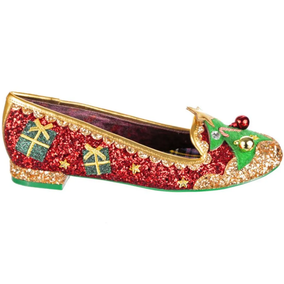 Irregular Choice Flat- Under The Tree