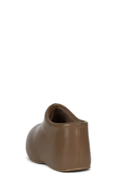 Jeffrey Campbell Clog- Cloggin Dark Natural