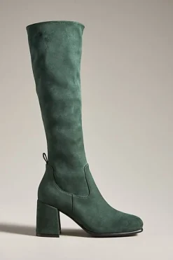 Jeffrey Campbell Boot- Hotlava-K2 Dark Green Suede