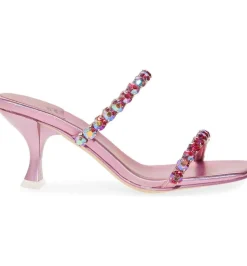 Jeffrey Campbell Heel- Mrs Big 2 Pink Inidescent Combo