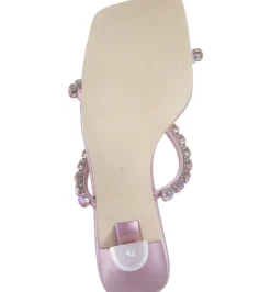 Jeffrey Campbell Heel- Mrs Big 2 Pink Inidescent Combo