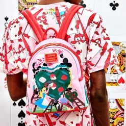 Loungefly Bags- Alice In Wonderland Painting The Roses Red Mini Backpack