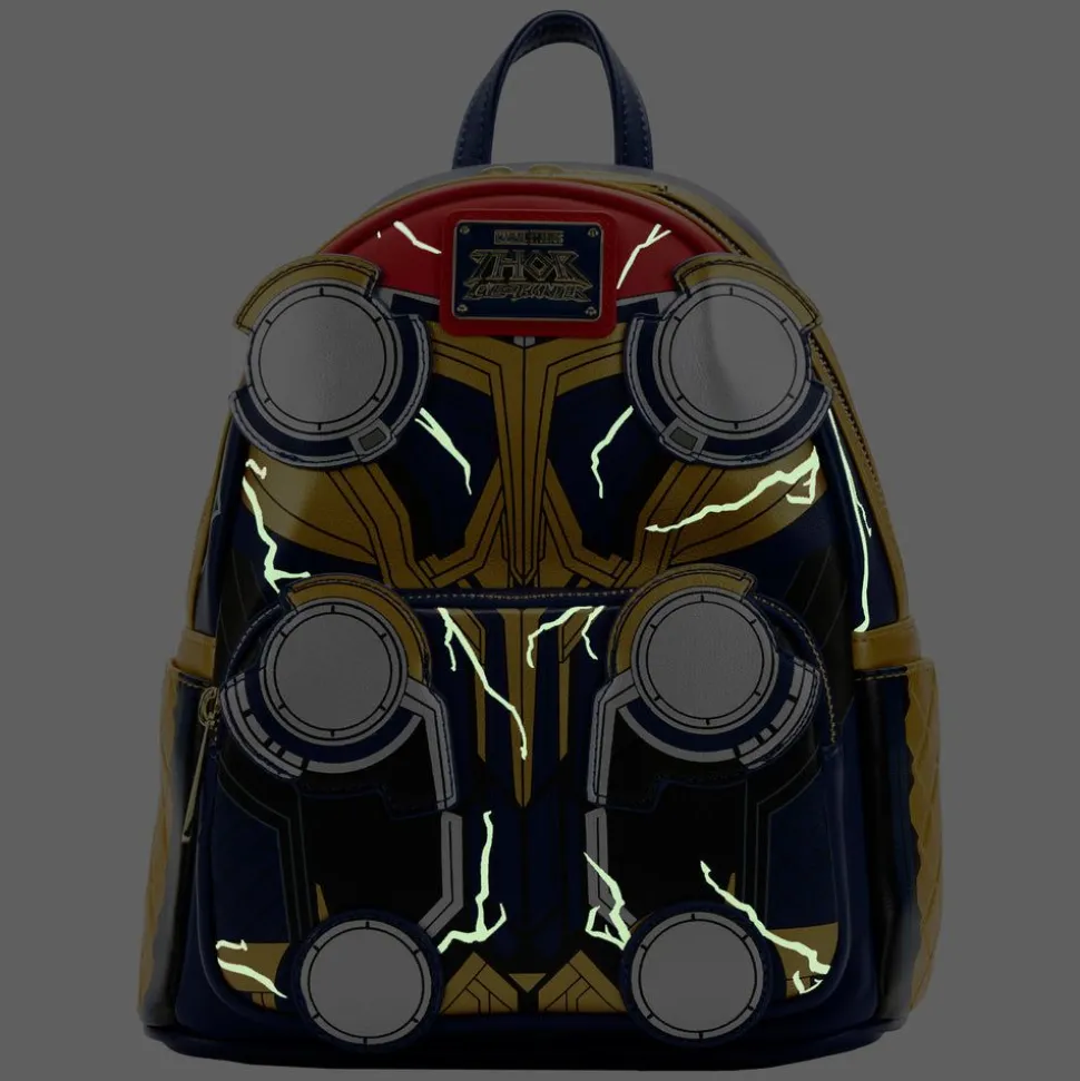 Loungefly Bags- Marvel Thor L&T Cosplay Mini Backpack