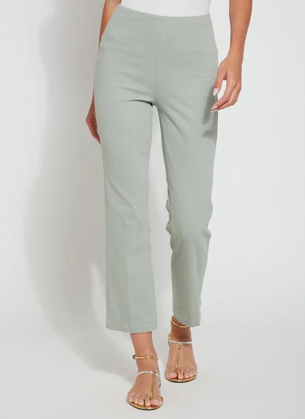 Lysse Jeans- Ankle Denim Baby Bootcut Sage