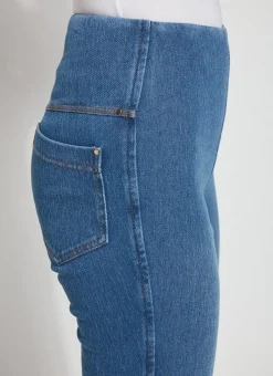 Lysse Jeans- Ankle Denim Baby Bootcut Mid Wash