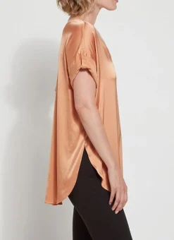 Lysse Blouses- Santorini Top Iced Tea