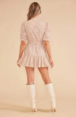 MINKPINK Mini- Freya Belted Mini Dress