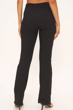 Project Social T Pants- Billie Flared Ottoman Pant