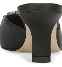 Sam Edelman Heel- Brit Jewel Black Satin