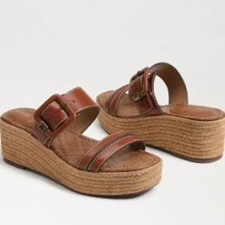 Sam Edelman Wedge- Carson Rich Cognac Wedge