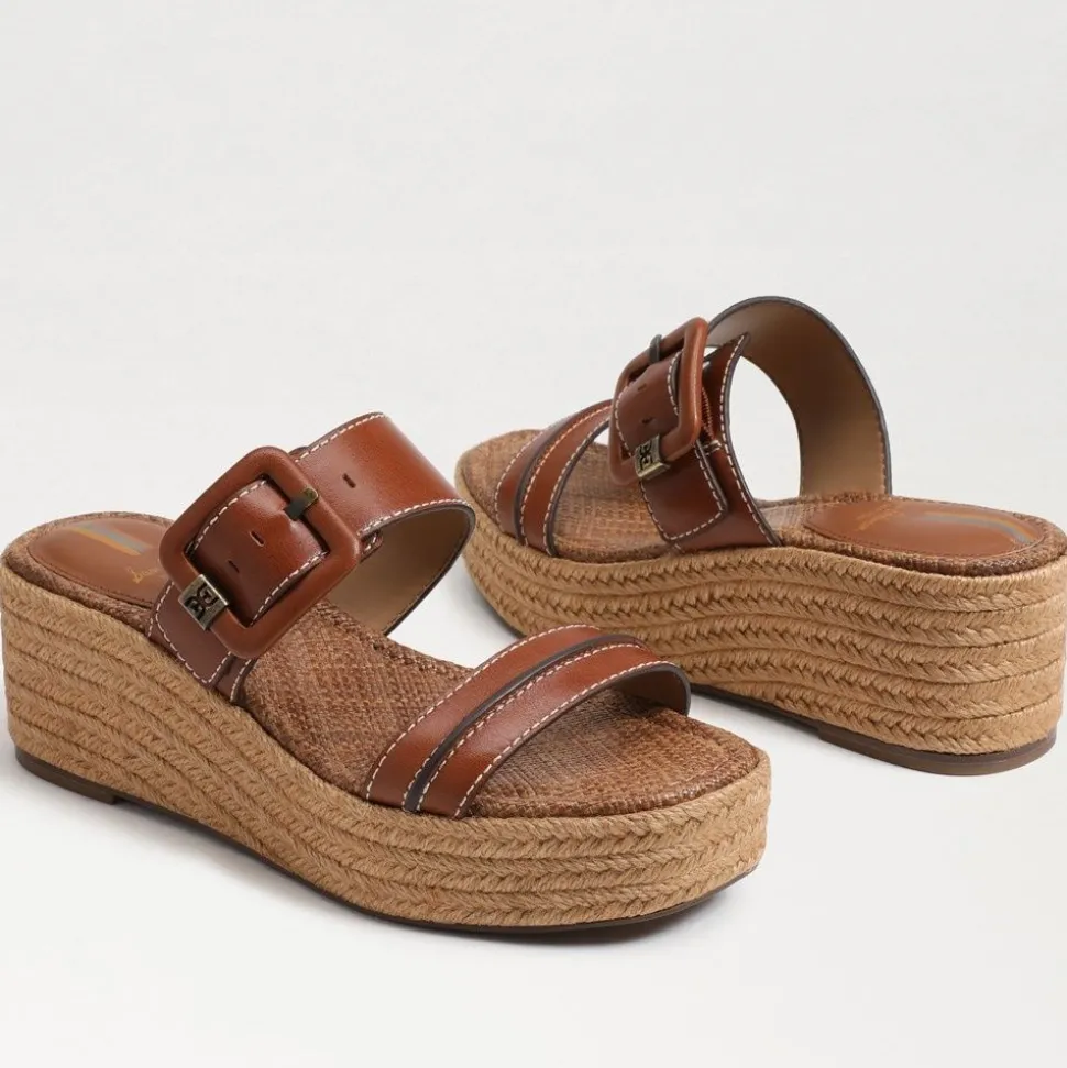 Sam Edelman Wedge- Carson Rich Cognac Wedge