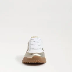 Sam Edelman Sneaker- Layla Sneaker White/Gold