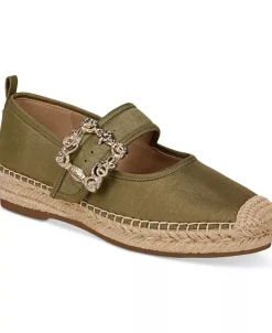 Sam Edelman Flat- Maddy Mary Jane Espadrille Wild Moss