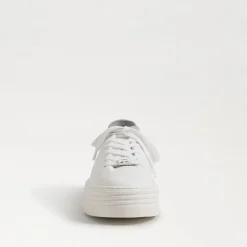 Sam Edelman Sneaker- Pippy White Leather Sneaker